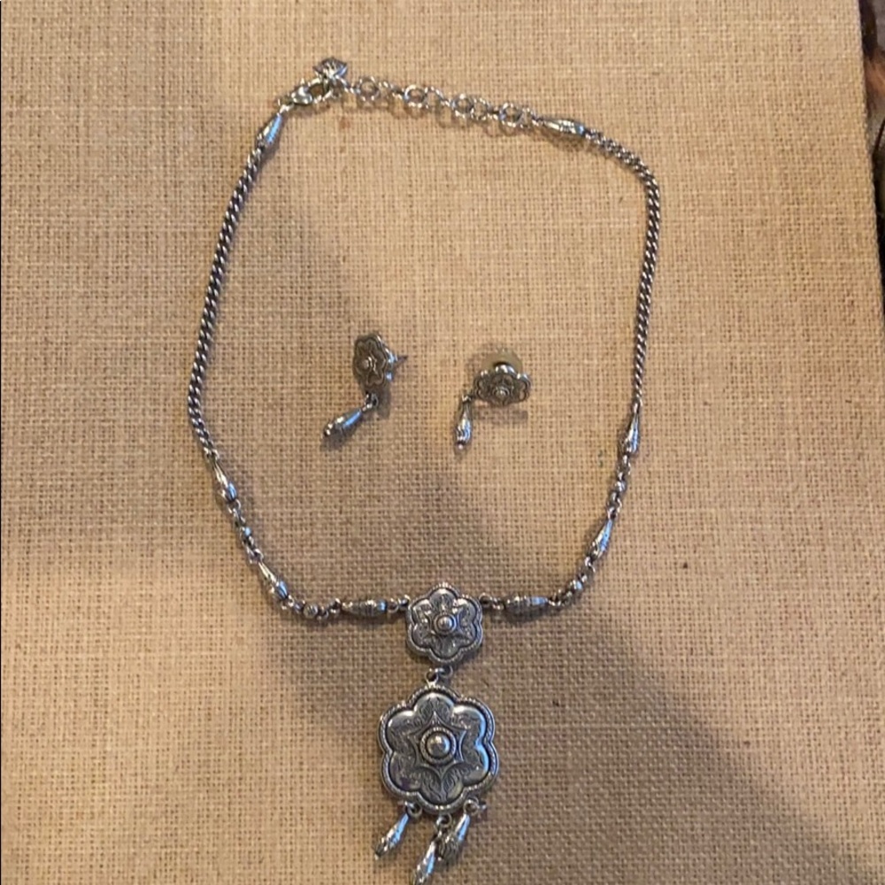 Brighton earring and necklace set.